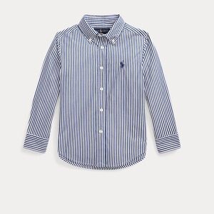 Ralph Lauren Striped Cotton Poplin Shirt slim fit